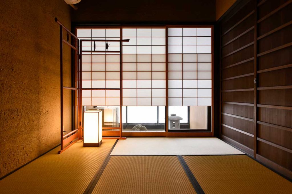 京都の町家ホテル「鈴プレミアム 薫風」の和室 / Japanese-style room of Kyoto Machiya Hotel Rinn Premium Kunpu